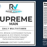 Supreme Man Daily Multivitamin - 60 Capsules