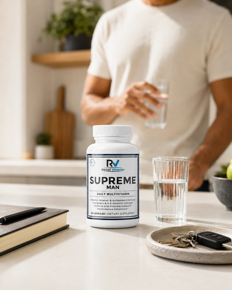 Supreme Man Daily Multivitamin - 60 Capsules